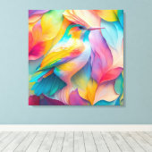 Toile Oiseaux Imaginaires Oiseaux de soie (Insitu (Plancher de Bois))