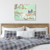 Toile Oiseaux jumeaux dans les Branches Cancas (Insitu(Chambre))
