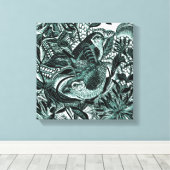 Toile Oiseaux Mignons En Art Vintage Forestier (Insitu (Plancher de Bois))