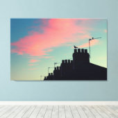 Toile Oiseaux primitifs (Insitu (Plancher de Bois))