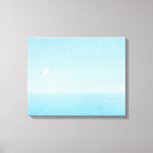 Toile Oiseaux survolant l'océan à Hawaii
