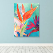 Toile Oiseaux vivants du paradis (Insitu (Plancher de Bois))