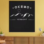 Toile Okemo Montagne Vermont (Insitu(Salon))