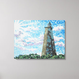Toile Old Baldy Lighthouse