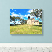 Toile Old Field Point Lighthouse New York Enveloppé Canv (Insitu (Plancher de Bois))