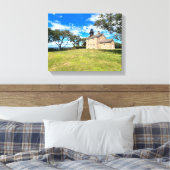 Toile Old Field Point Lighthouse New York Enveloppé Canv (Insitu(Chambre))