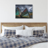 Toile Old fishing boats (Insitu(Chambre))