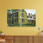 Toile Old Hancock Clark Vue de la maison # 2 (Insitu(Salon))