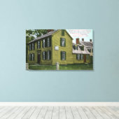 Toile Old Hancock Clark Vue de la maison # 2 (Insitu (Plancher de Bois))