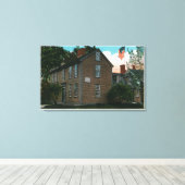 Toile Old Hancock Clark Vue de la maison # 3 (Insitu (Plancher de Bois))