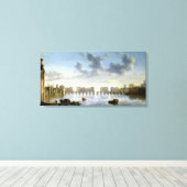 Toile Old London Bridge (pétrole), c.1630 (Insitu (Plancher de Bois))