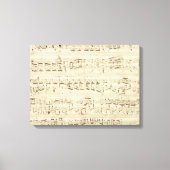Toile Old Music Notes (Recto)