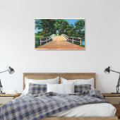 Toile Old North Bridge Vue de Minute Man Statue (Insitu(Chambre))