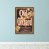Toile Old Orchard une pièce de New England Life Poster (Insitu (Plancher de Bois))