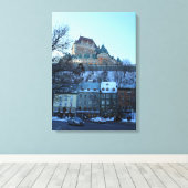 Toile Old Québec, Québec, Canada (Insitu (Plancher de Bois))