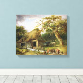 Toile Old Water Mill (Insitu (Plancher de Bois))