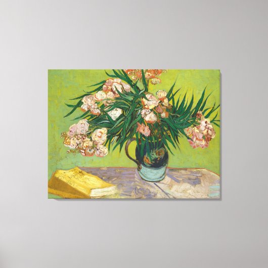 Toile Oleanders Van Gogh Canvas Print (Recto)