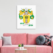 Toile Olivares Family Crest (Insitu(Salon))
