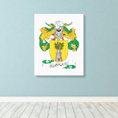 Toile Olivares Family Crest (Insitu (Plancher de Bois))