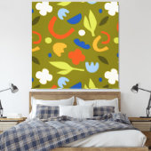 Toile Olive Meadow (Insitu(Chambre))