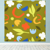Toile Olive Meadow (Insitu (Plancher de Bois))