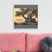 Toile Olive Tree avec Coran Verse (Insitu(Salon))