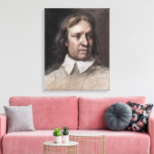 Toile Oliver Cromwell Portrait (Insitu(Salon))