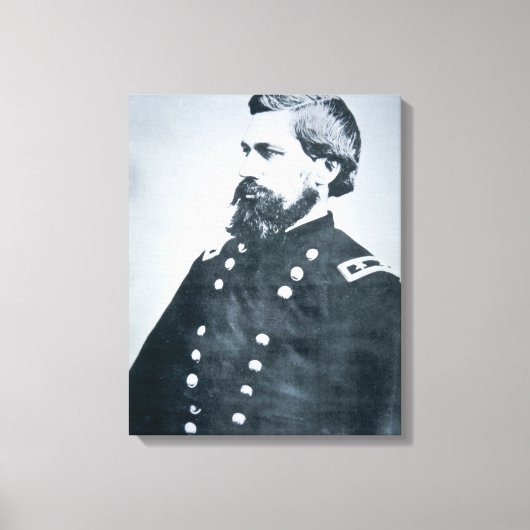 Toile Oliver Otis Howard (photo b/w) (Recto)