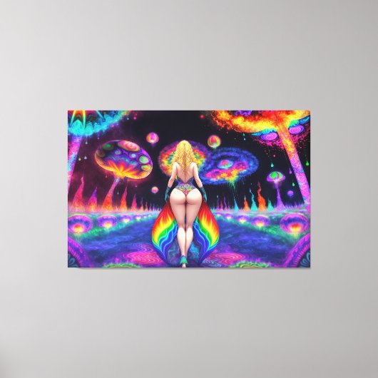 Toile Olivia et Psychedelia (Recto)