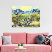 Toile Oliviers aux Alpilles par Vincent van Gogh (Insitu(Salon))