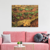 Toile Oliviers de Van Gogh sur un versant de colline (Insitu(Salon))