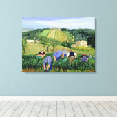 Toile Oliviers et tournesols (Insitu (Plancher de Bois))