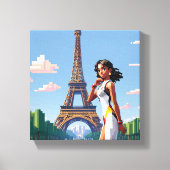 Toile (Olympische Spelen 2024) Canvas Afdruk (Voorkant)