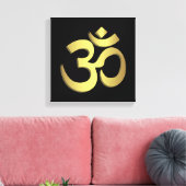 Toile Om ( Aum ) Namaste yoga (Insitu(Salon))