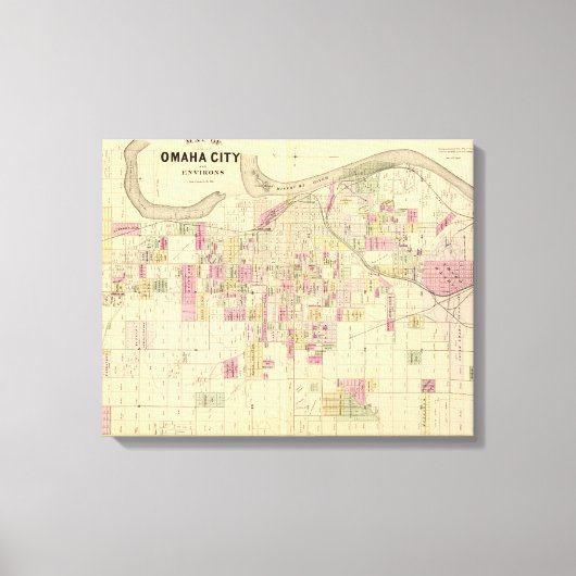 Toile Omaha City, Nebraska (Recto)