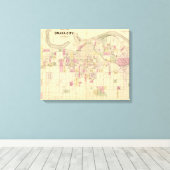 Toile Omaha City, Nebraska (Insitu (Plancher de Bois))