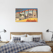 Toile Omaha, NebraskaScènes de grandes lettres Omaha, NE (Insitu(Chambre))