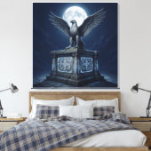 Toile Ombres de l'autel ancestral (Insitu(Chambre))