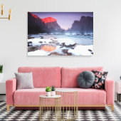 Toile Oméga rouge (Insitu(Salon))