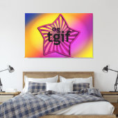 Toile OMG ! tgif (Insitu(Chambre))