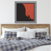 Toile Ominous black cat (Insitu(Chambre))