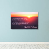 Toile On Love - Le Prophète de Kahlil Gibran (Insitu (Plancher de Bois))