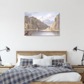 Toile On the River Elbe, near Lowosiege à Saxony, plate (Insitu(Chambre))