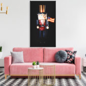 Toile Oncle Sam Nutcracker (Insitu(Salon))