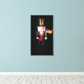 Toile Oncle Sam Nutcracker (Insitu (Plancher de Bois))