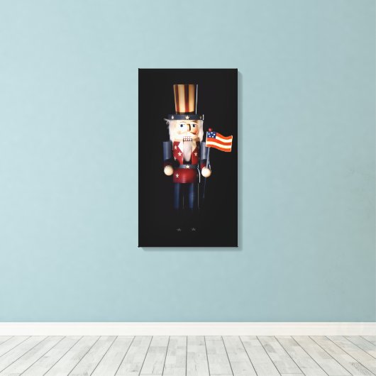 Toile Oncle Sam Nutcracker (Insitu (Plancher de Bois))