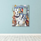 Toile Oncle Tom Cobbley et tout (Insitu (Plancher de Bois))