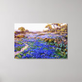 Toile Onderdonk - Bluebonnets à Twilight (Recto)