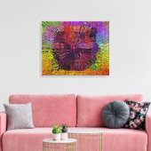 Toile Ondes radieuses (Insitu(Salon))