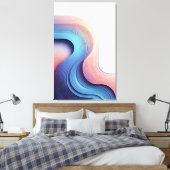 Toile Ondes spectrales (Insitu(Chambre))